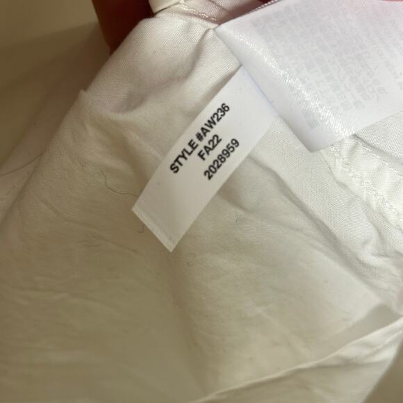 J. CREW Slim Fit Stretch Cotton Poplin Shirt Crisp White Sz 18 {D19} - Picture 7 of 7